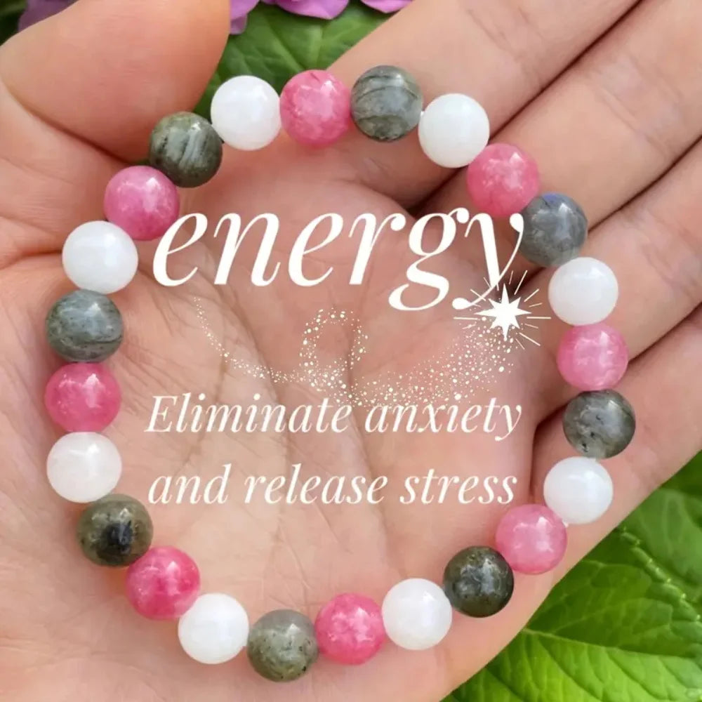 Bundle: positive energy bracelet for women with Love Reading!